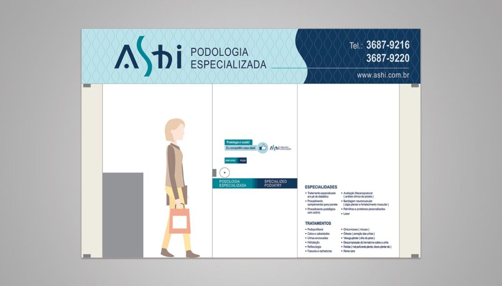 Fachada da Ashi Podologia
